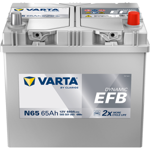 VARTA 65 Ah - EFB, JIS, R+