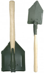 Сгъваема лопата с кирка 