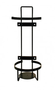 Стойка с колани /кошница/ за  6 кг прахов пожарогасител