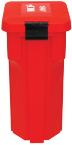 Защитна кутия за пожарогасител с ГОРНО ОТВАРЯНЕ