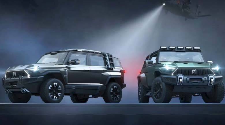Dongfeng представи китайски Hummer с 1014 конски сили