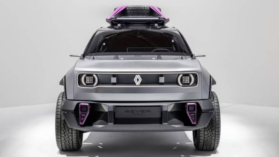 Renault показва електрическата офроуд концепция SUV Renault 4 2025