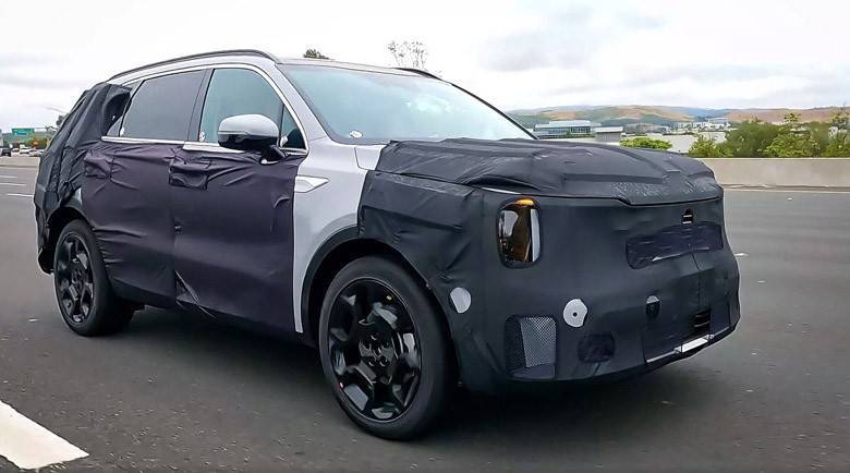 Заснеха новата Kia Sorento, която ще се появи през следващата година
