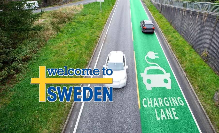 Швеция започва строителството на първия в света път за зареждане на електромобили