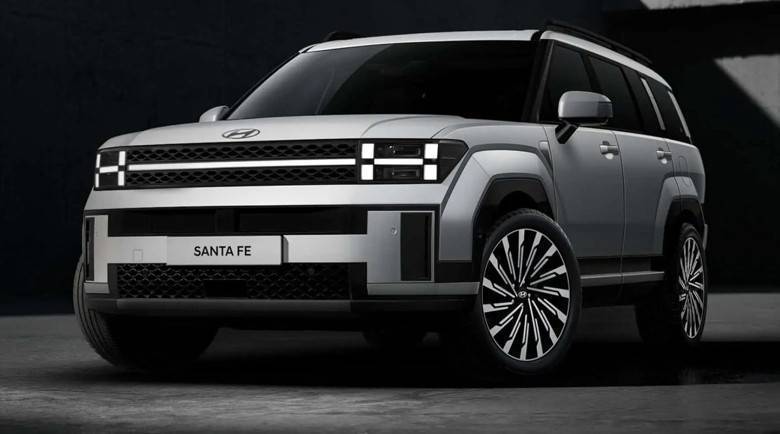 Hyundai Santa Fe дебютира с изцяло нова визия