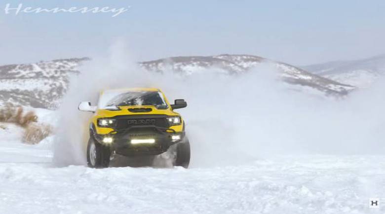 Напук на Европа: Огромен пикап RAM с V8 и 1013 конски сили от Hennessey