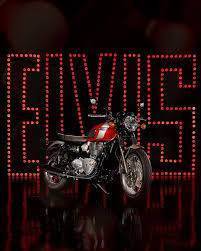 Triumph T 120 Elvis Presley Special Edition: Уникален мотор за феновете на краля