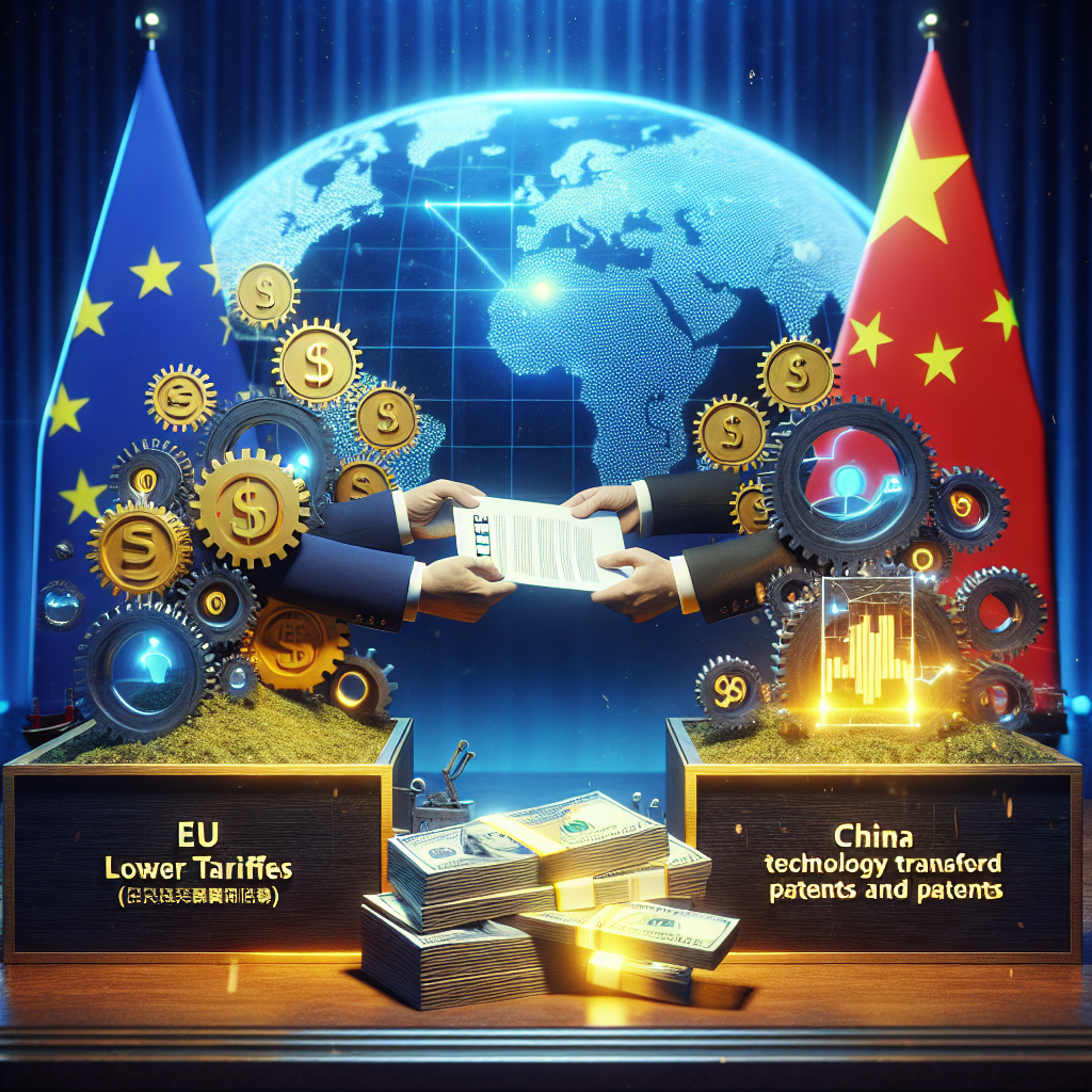 ЕС преговаря с Китай за облекчаване на тарифите срещу споделяне на иновации