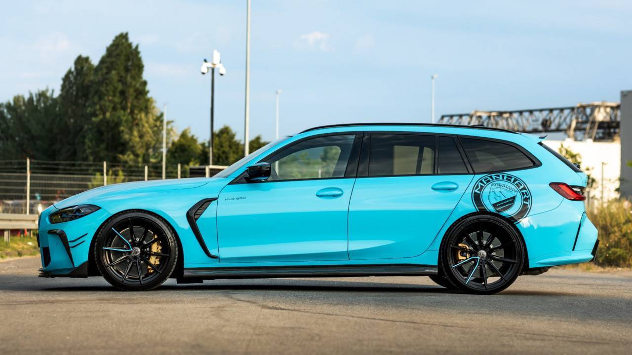BMW M3 Touring става истински звяр с 850 к.с. благодарение на Manhart