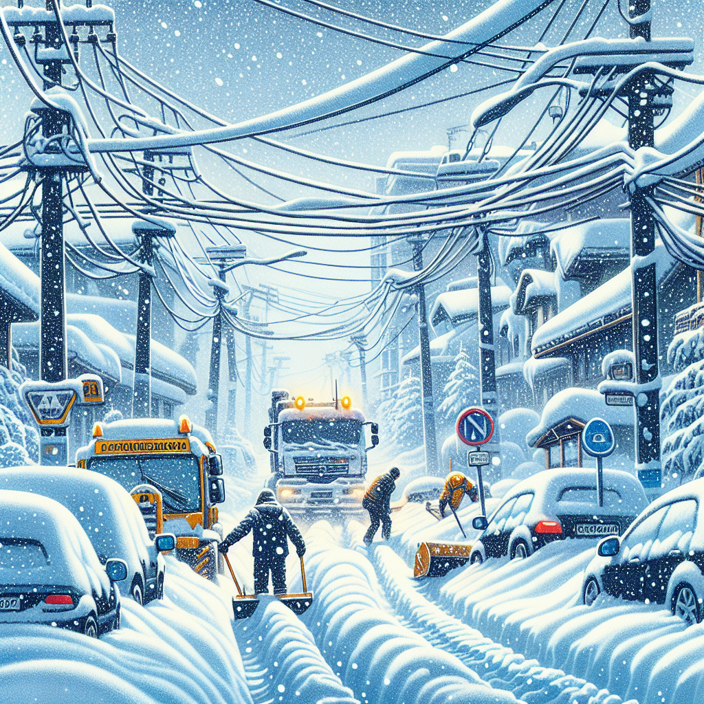 Снежна буря парализира западна България