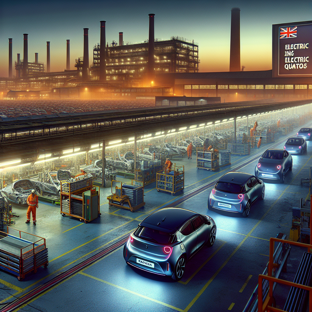 Обединеното кралство ще намали квотите за електрически коли