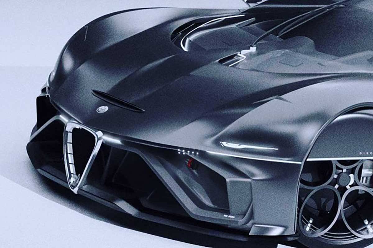 Alfa Romeo TZx Sauber: един забравен проект