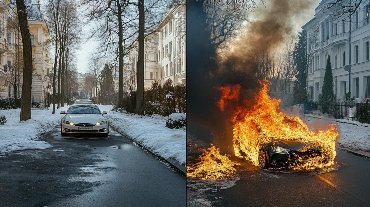 Факти за пожарната безопасност на електрическите автомобили
