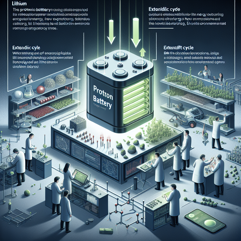 Протонни батерии- бъдещето на чистата енергия