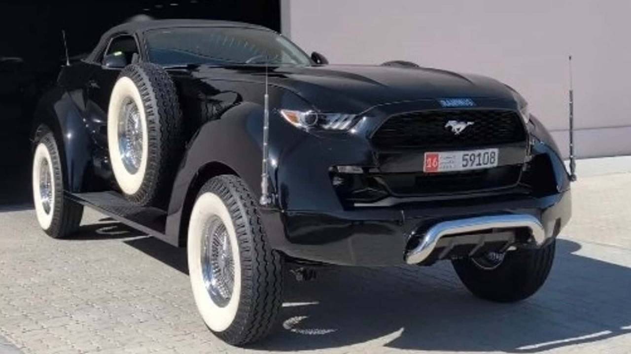 Впечатляващото съчетание на Ford Mustang и Ram