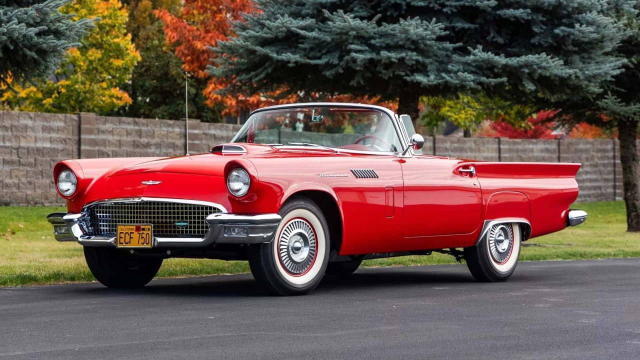 Вашият шанс да притежавате най-якия и рядък Ford Thunderbird