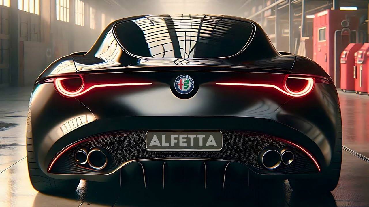 Alfa Romeo с поглед към Alfetta