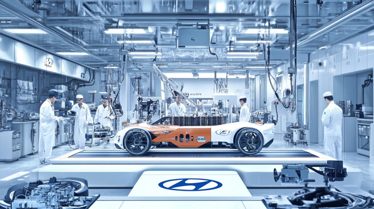 Hyundai продължава с твърдите батерии за електромобили