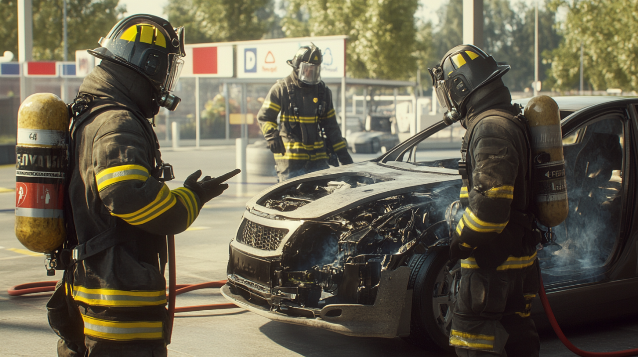 Как да реагираме при пожар с електрически автомобил