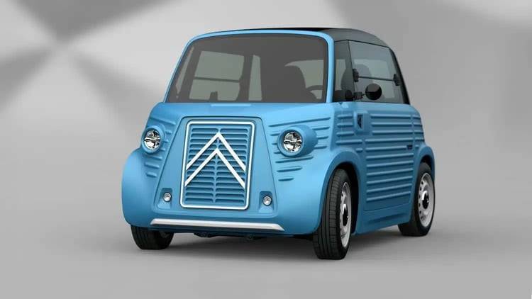 Citroën Ami с ретро стил