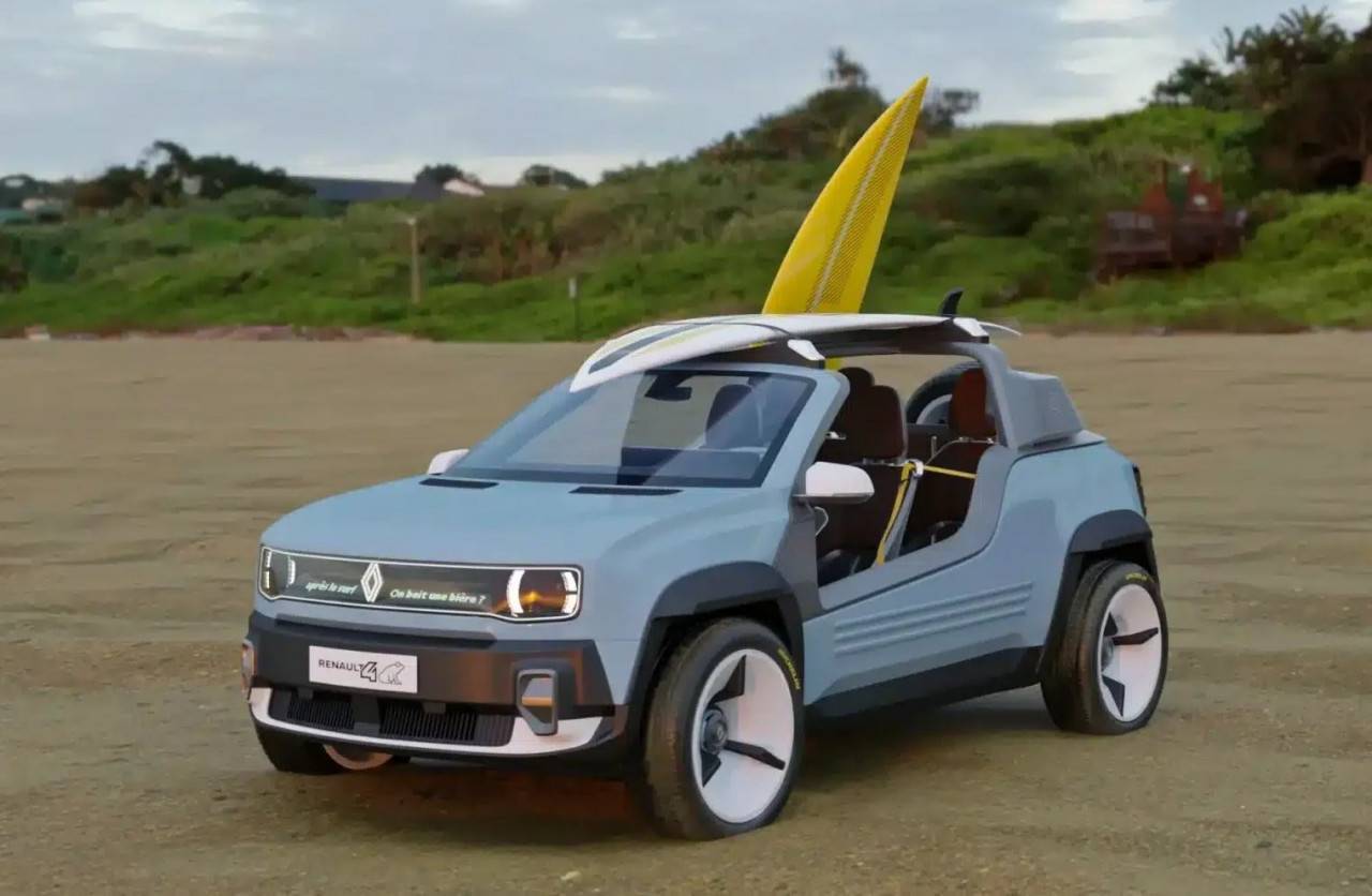 Renault 4 е уникално плажно бъги