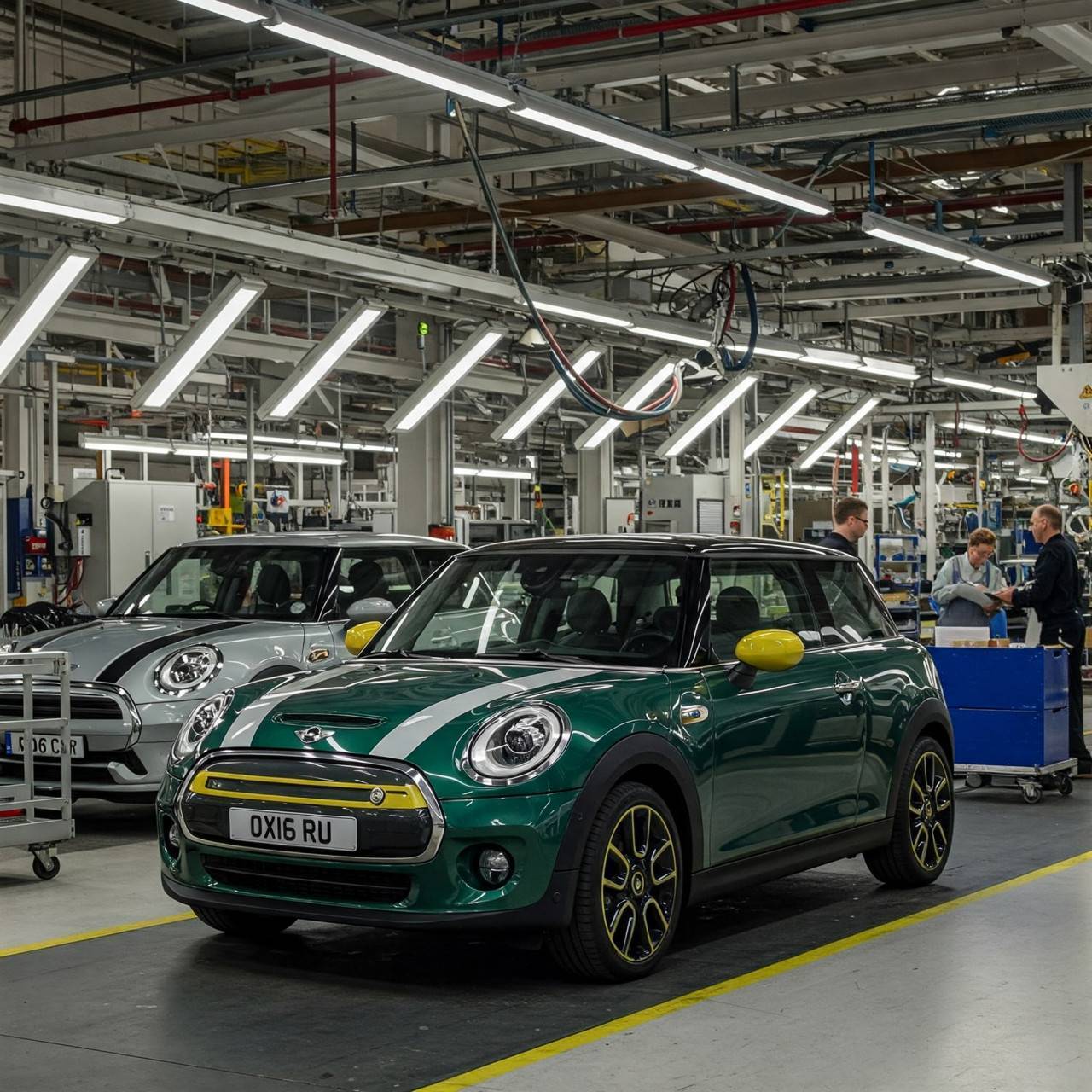 BMW отлага производството на електрическия Mini в Оксфорд