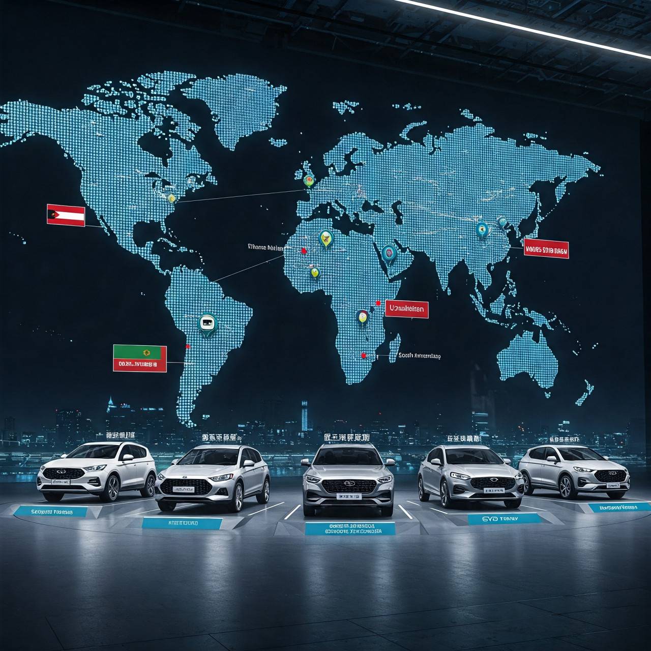 Китайските автомобилни производители завладяват Близкия изток, Латинска Америка, Африка и Азия