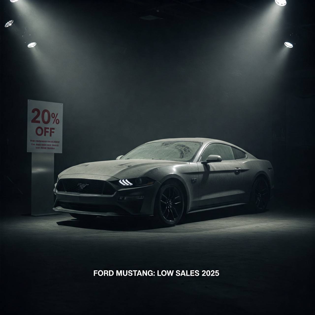 Продажбите на Mustang намаляват драстично