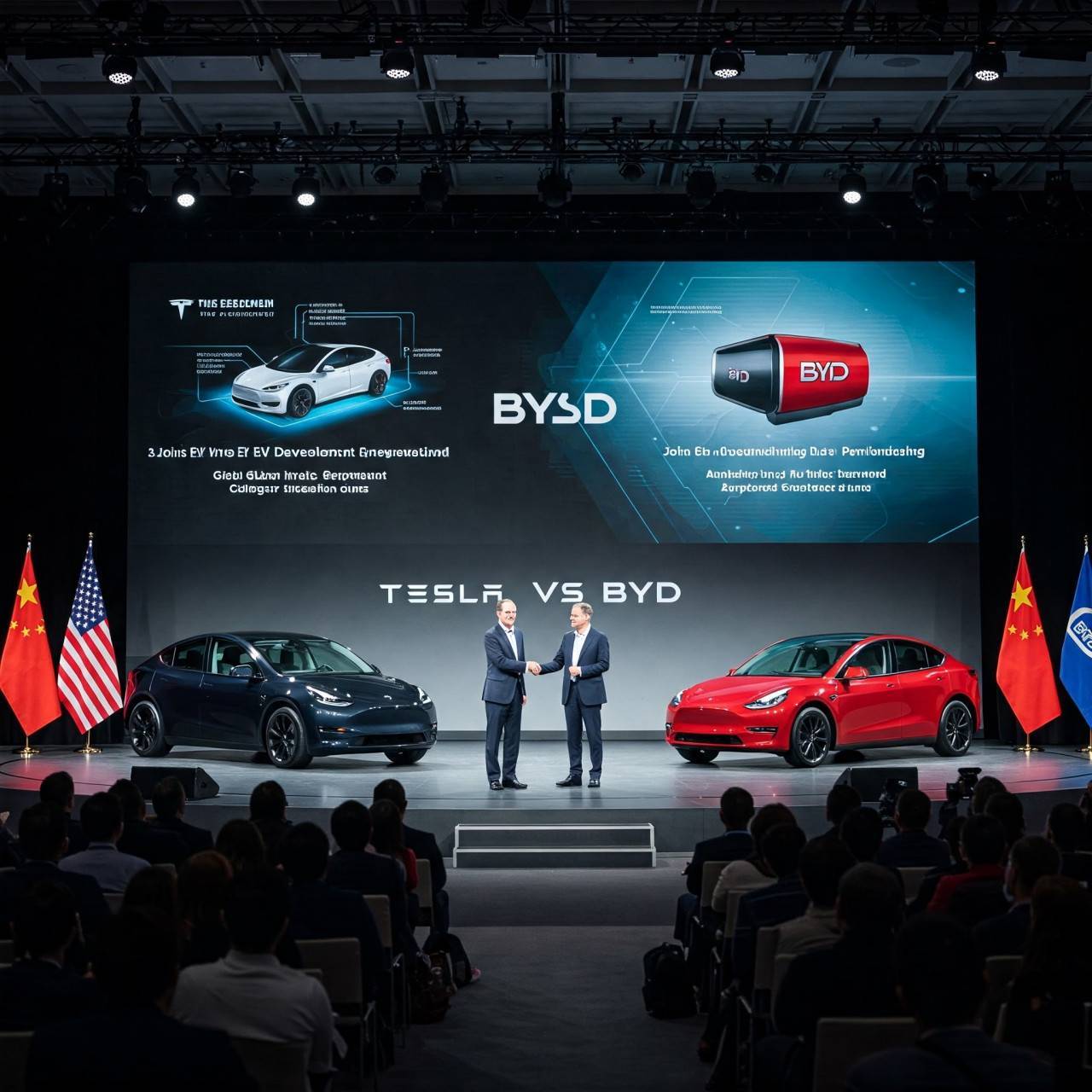 Възможно ли е BYD и Tesla да обединят усилия срещу традиционните автомобили?