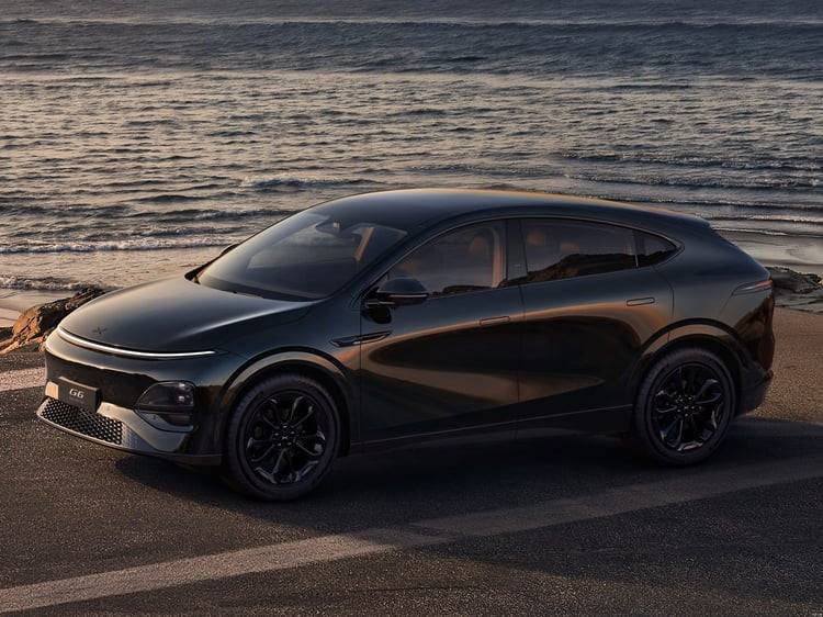 Xpeng с фейслифт на модела G6