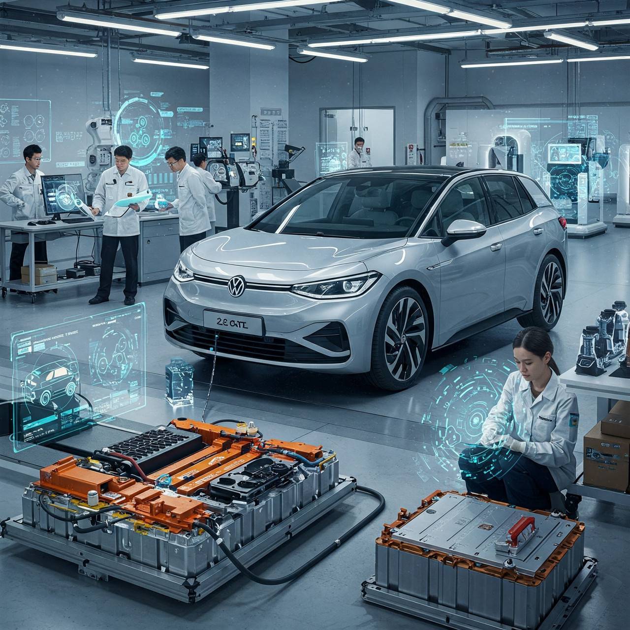 Volkswagen засилва връзките си с китайския доставчик CATL