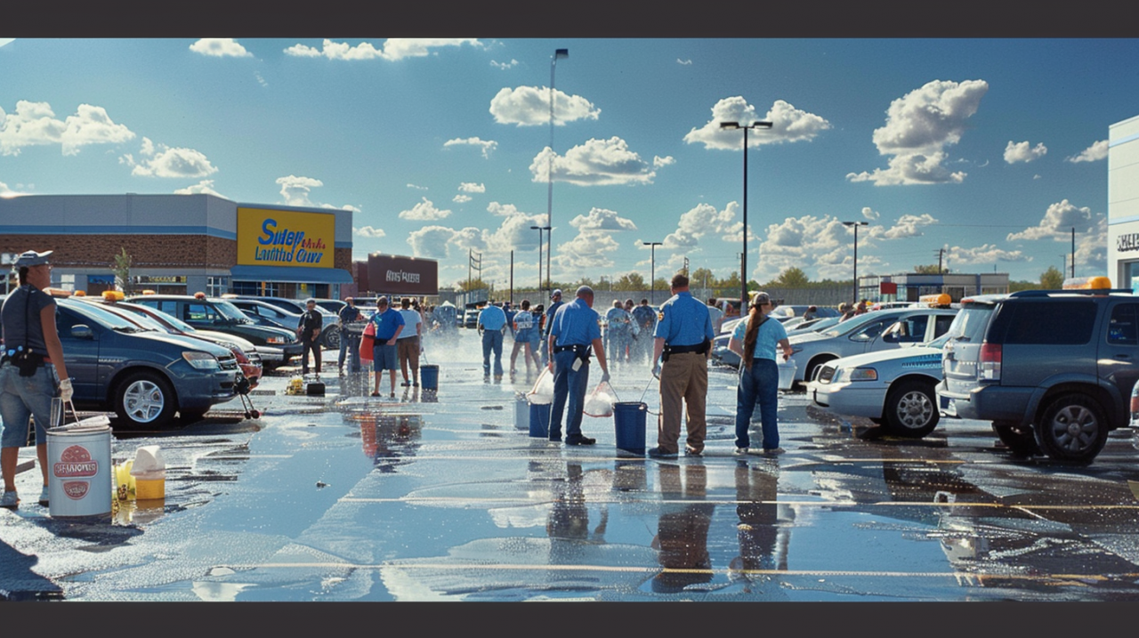 Крадците от магазини на Walmart ще бъдат осъдени да мият коли