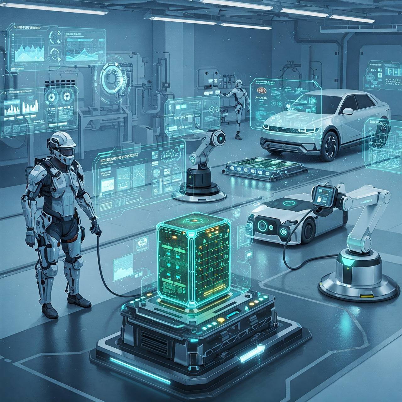 Hyundai и Kia искат да решат основния недостатък на роботите: мощност