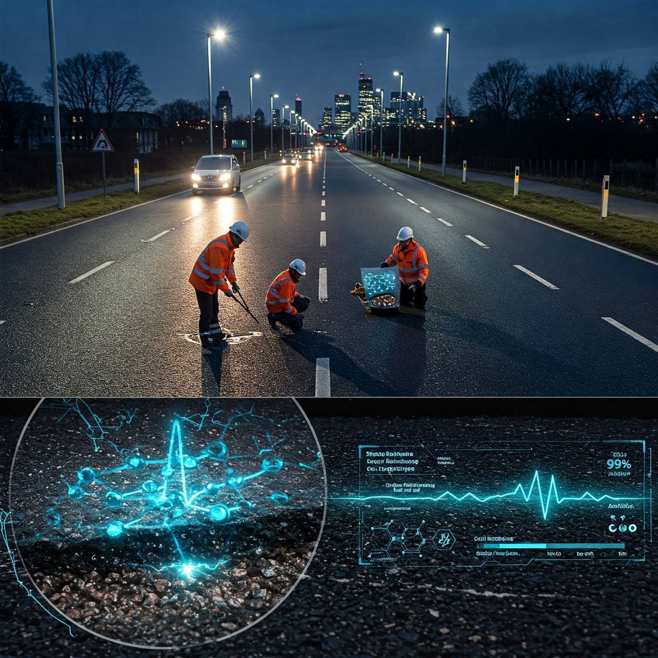 Революция: Графенът в асфалта спестява милиони за ремонти на пътища