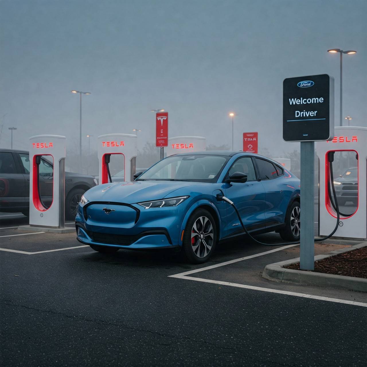 Ford е доставил 140 000 безплатни NACS адаптера на собственици на електромобили