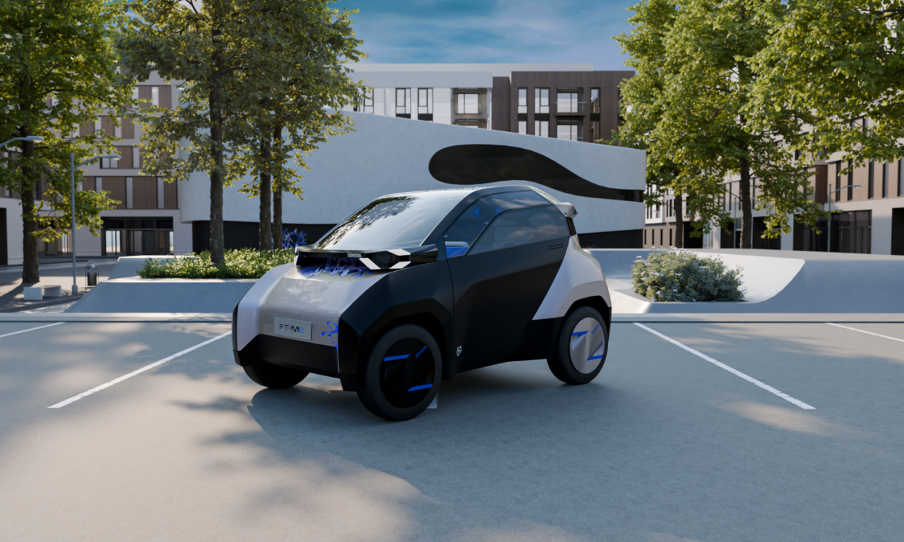 Toyota FT-Me: Прототипът за устойчива електрическа микромобилност