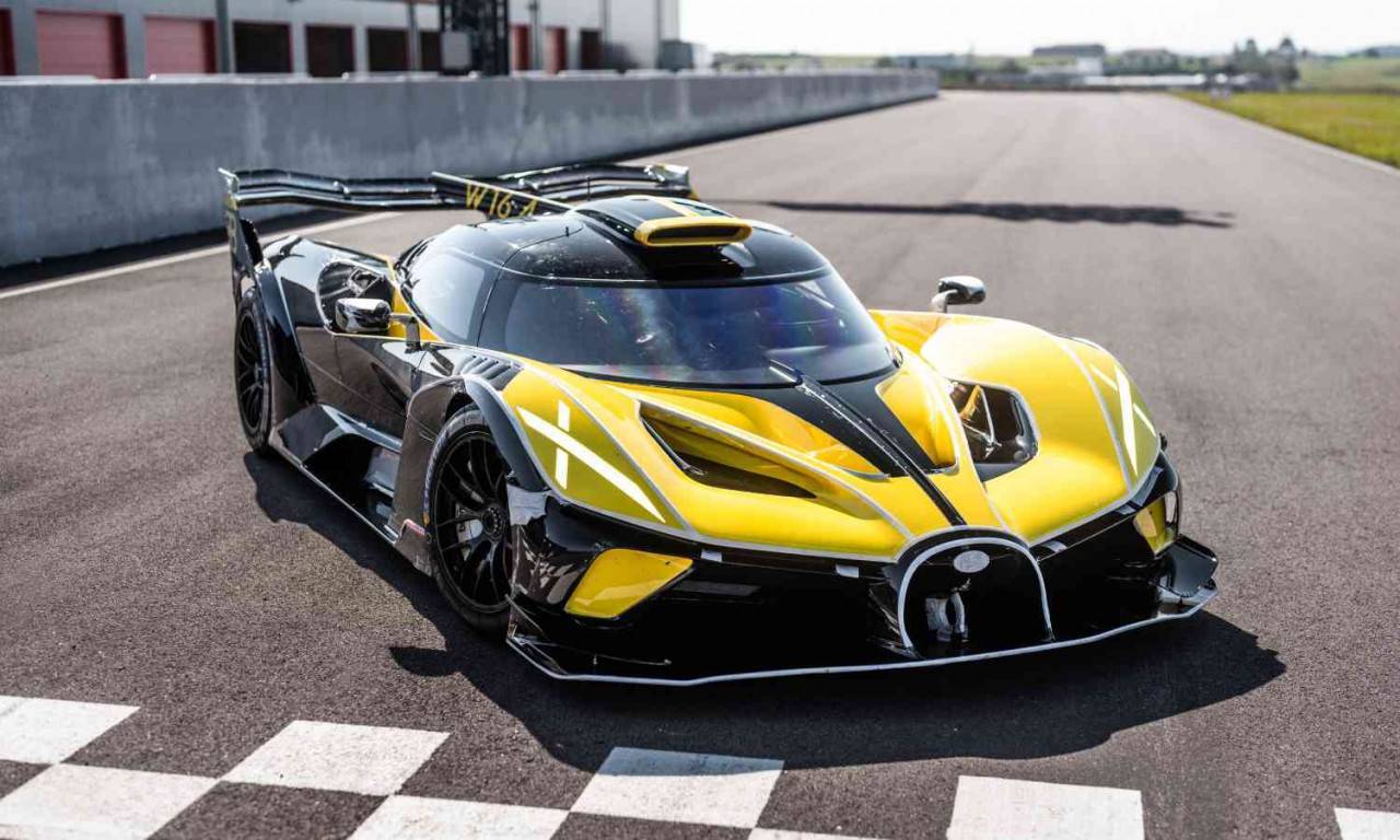 Bugatti Bolide: Финални тестове на писта Мирекур