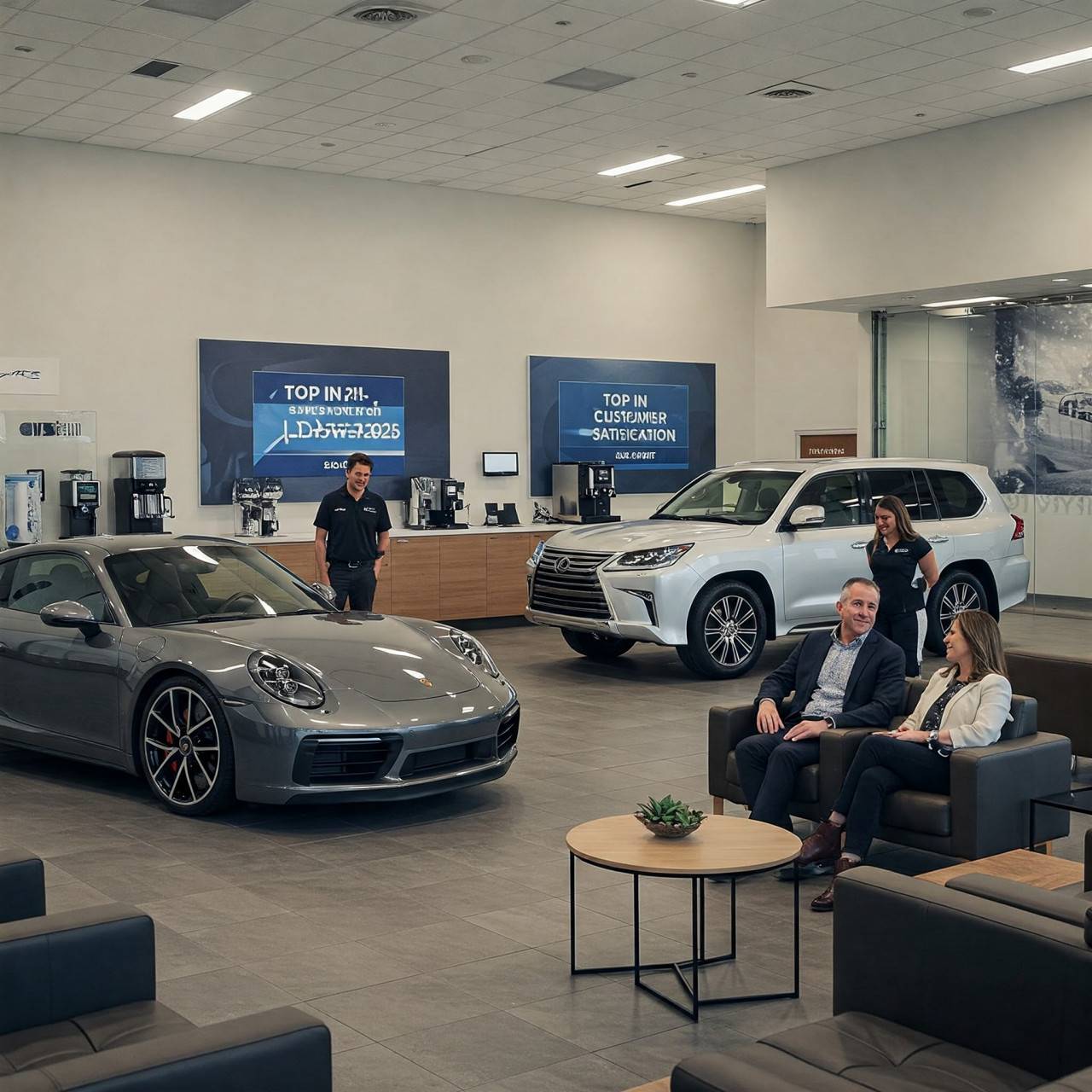 Porsche и Lexus водят в проучване за клиентско обслужване на J.D. Power за 2025 г.