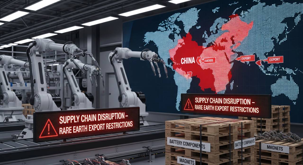 Китай спира критичен износ, свързан с автомобилната и отбранителната индустрии на САЩ