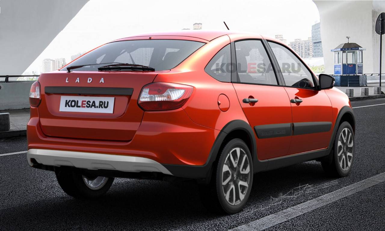 Lada Granta Cross Liftback: детайли и оборудване