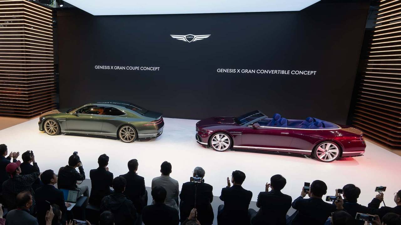 Genesis представя новите X Gran Coupe и X Gran Convertible
