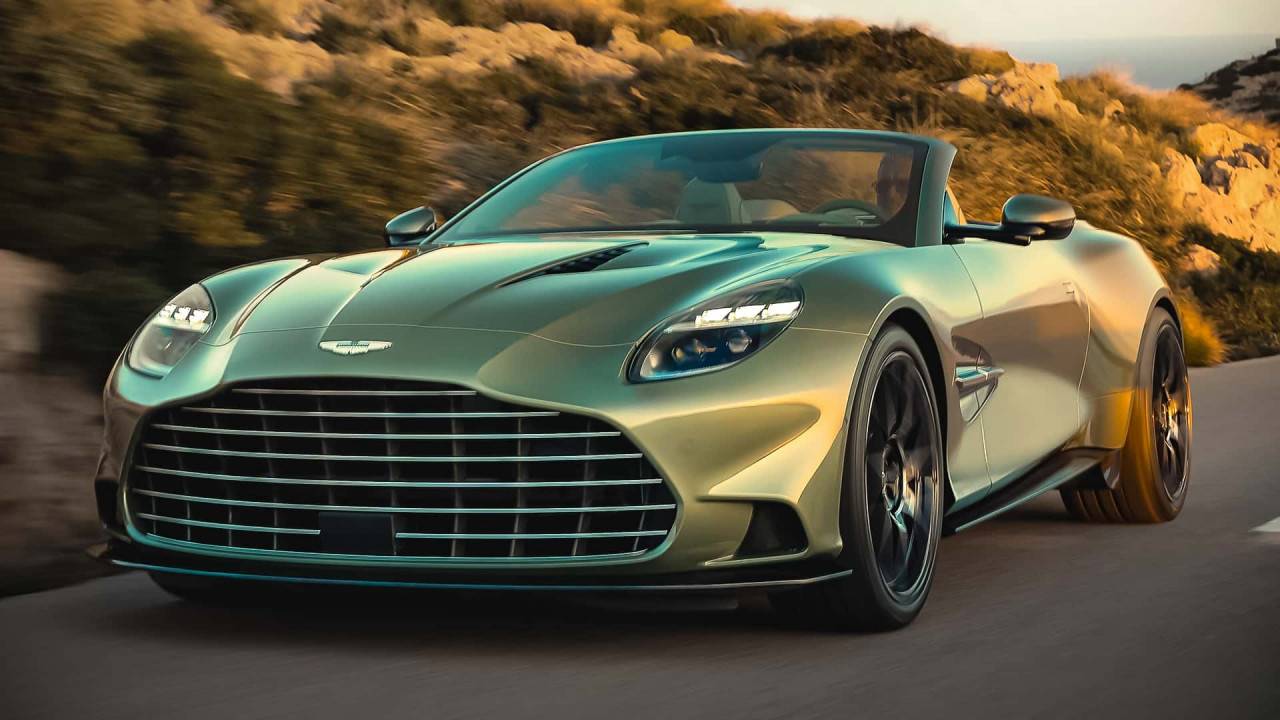 2026 Aston Martin Vanquish Volante: нов дизайн и мощност