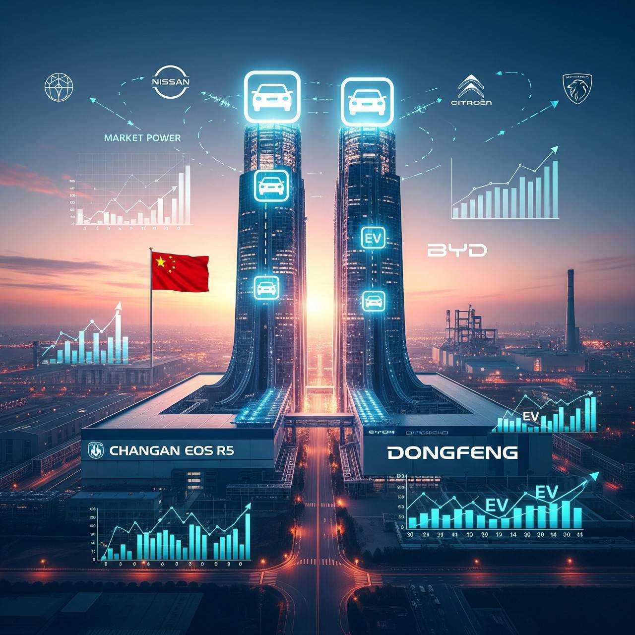 Китай може да принуди големи автомобилни производители да се обединят