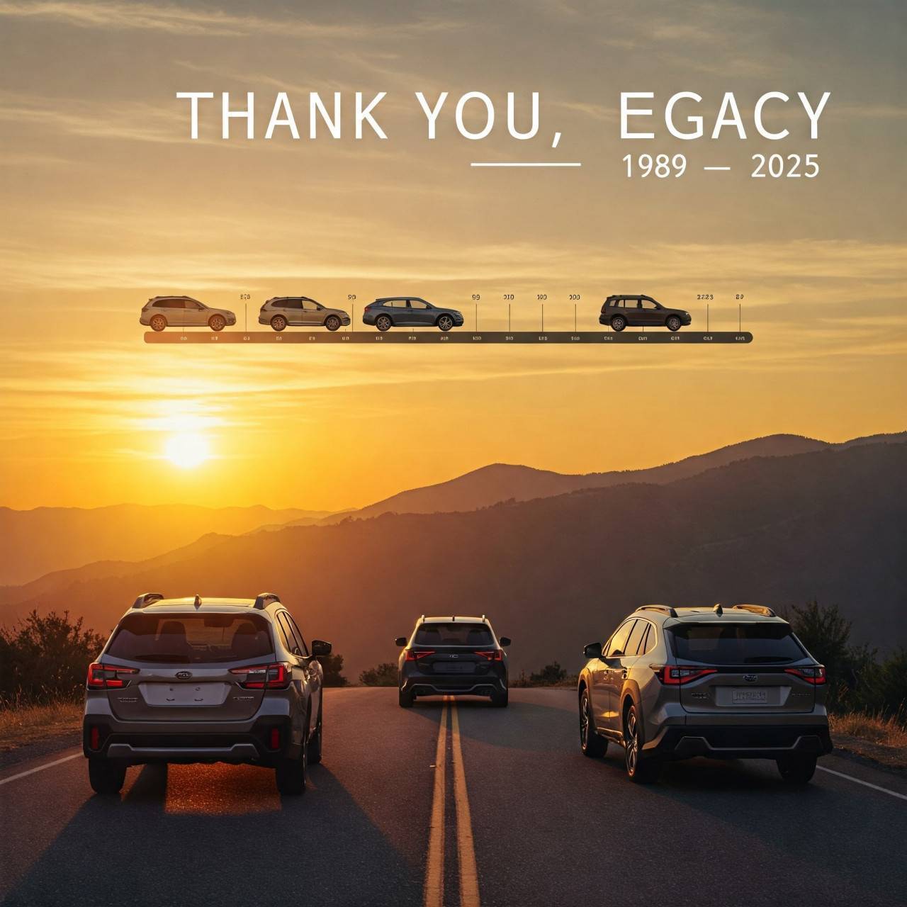 Subaru Legacy прекратява производството си след повече от 35 години