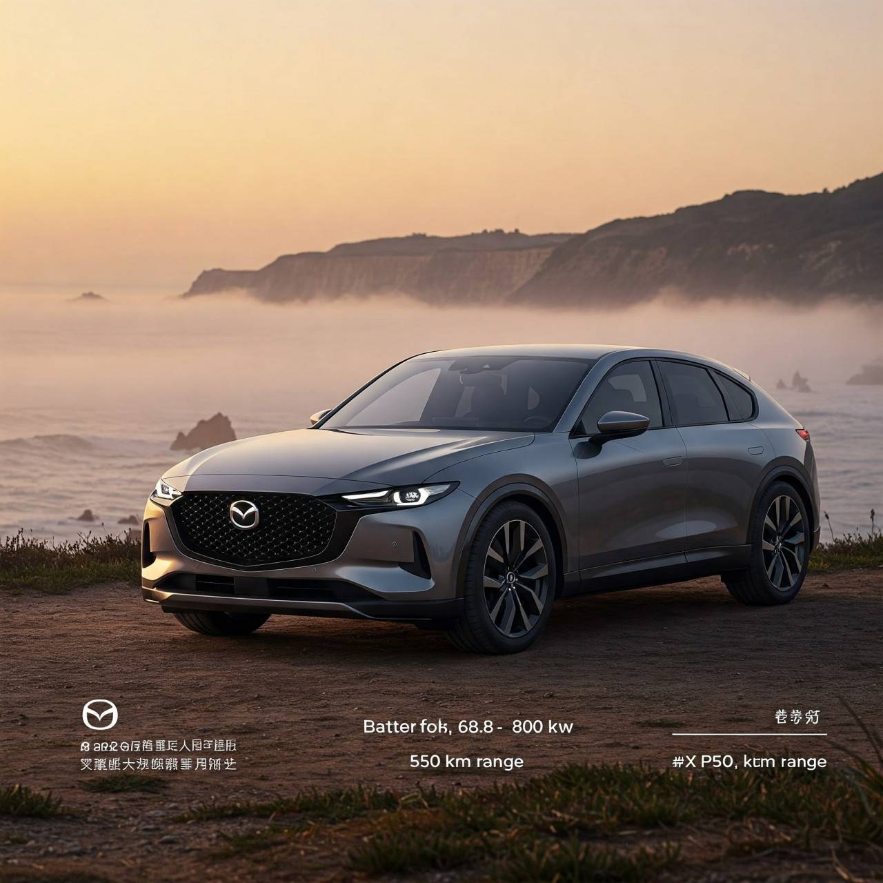 Mazda EZ-60: първи поглед към новия електрически SUV