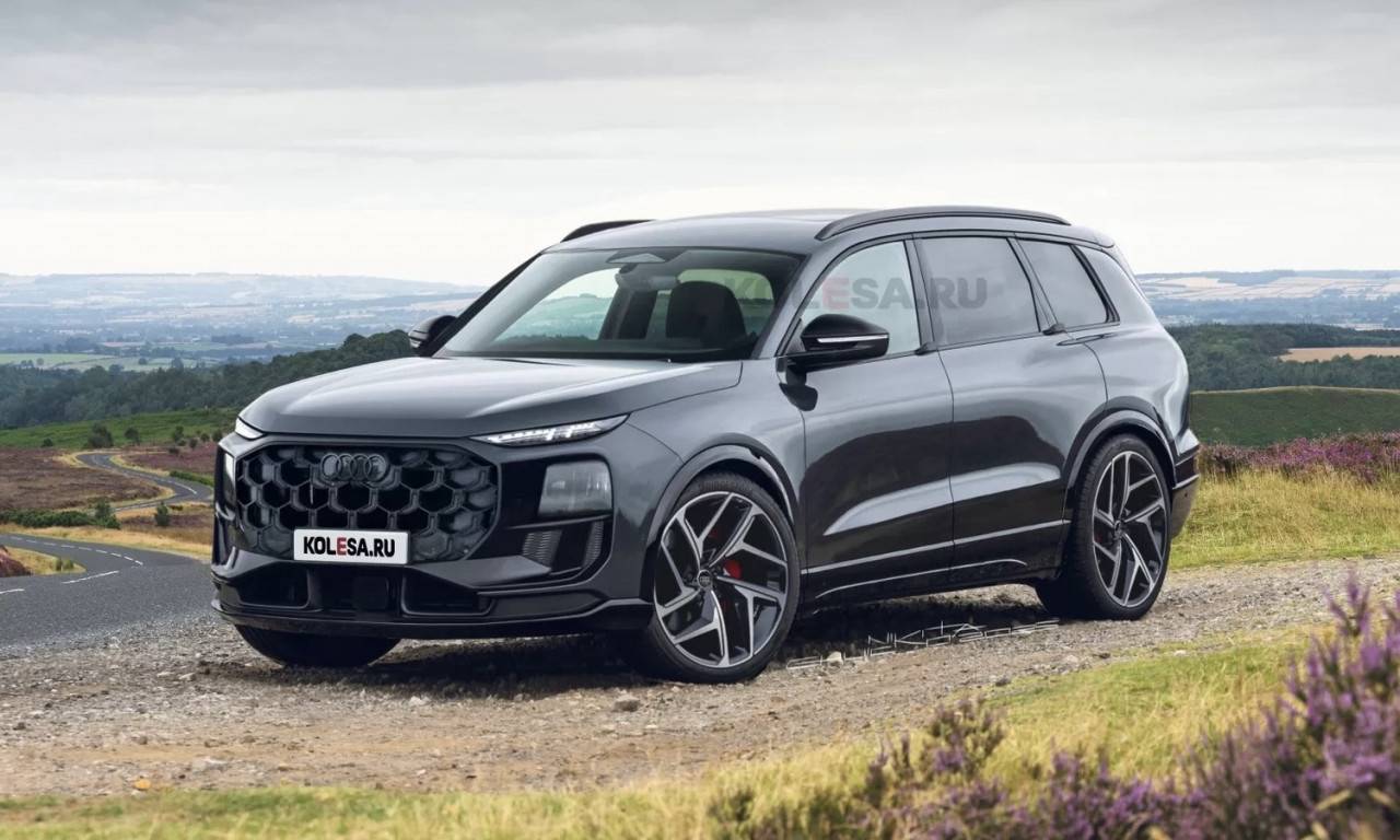 Audi Q9: визуализации и детайли за флагмана SUV на Audi