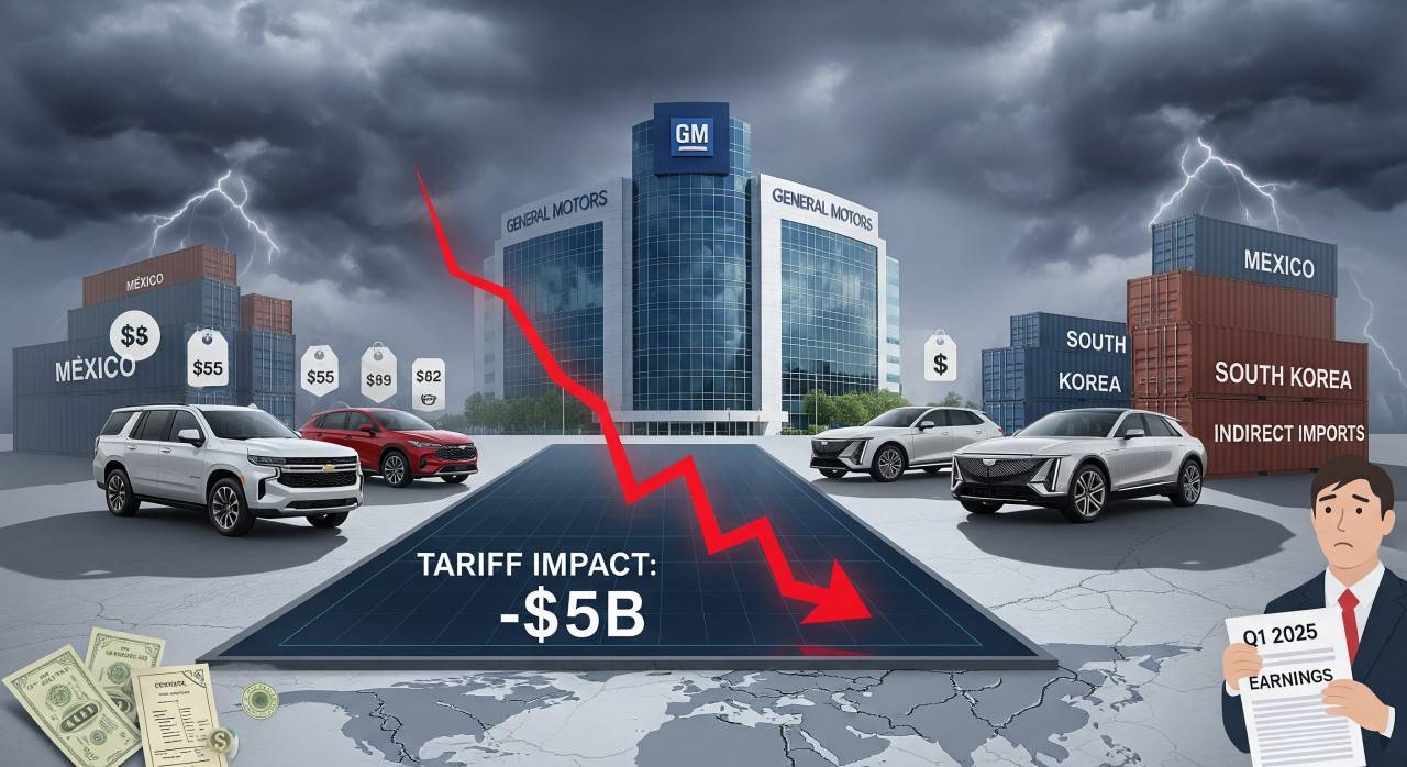 GM очаква 5 милиарда долара загуби поради мита
