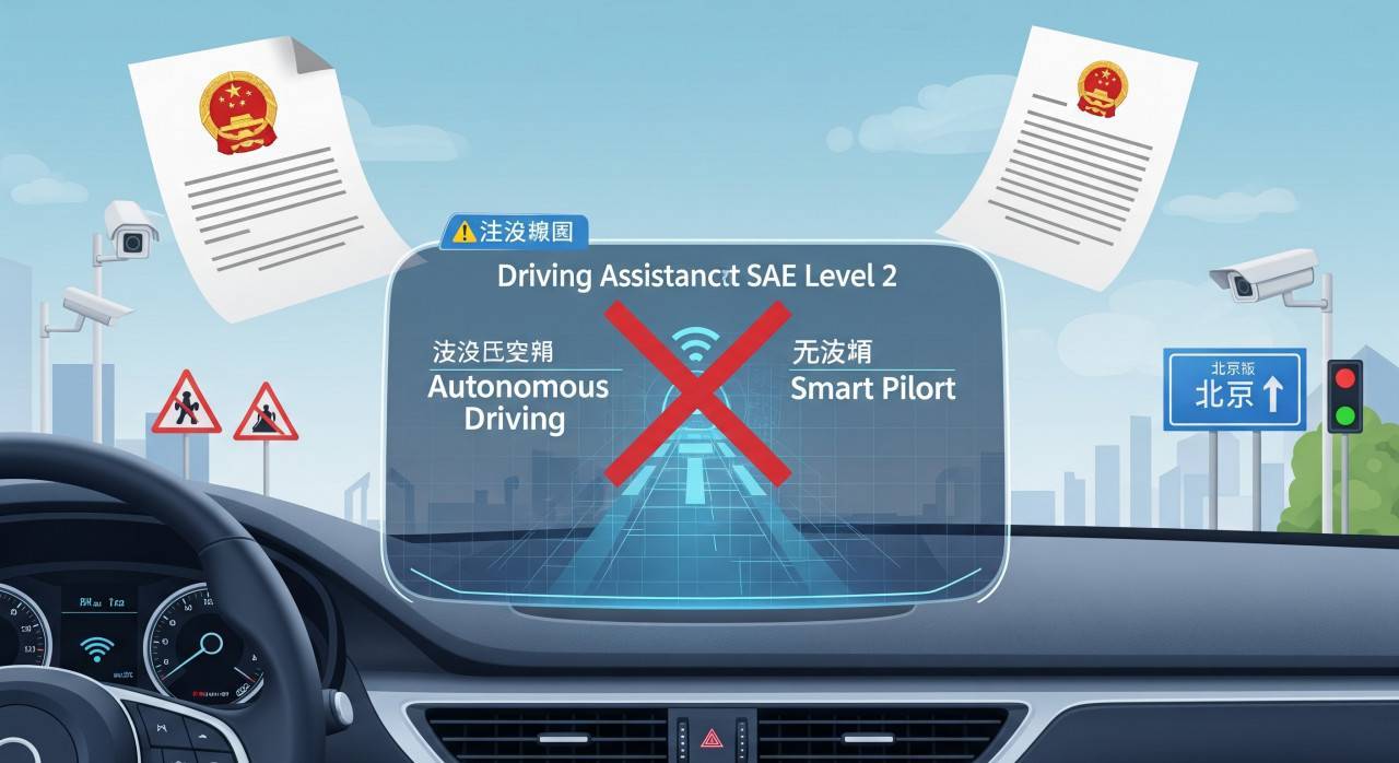 Китай забранява рекламирането на автономни автомобили