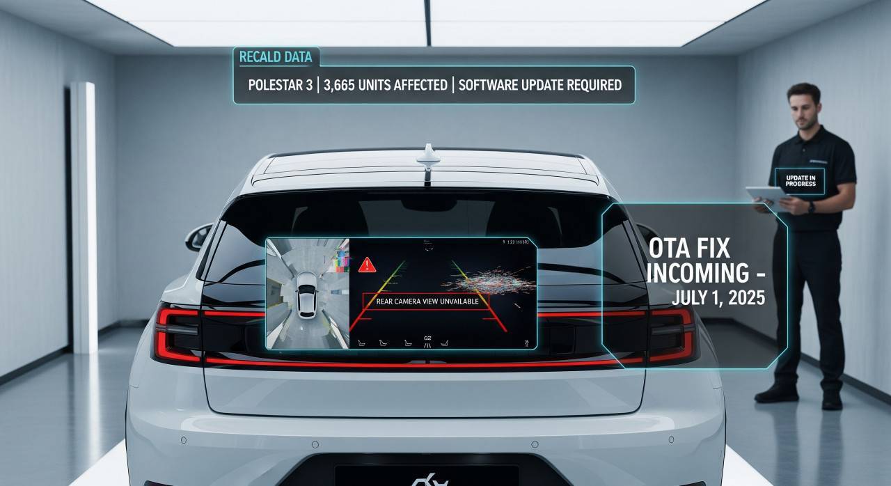 Polestar отново изправен пред проблем с нарастващи дефекти на камерите