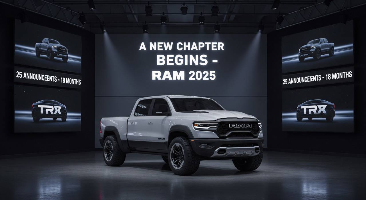 Ram обявява 25 нови модела в следващите 18 месеца